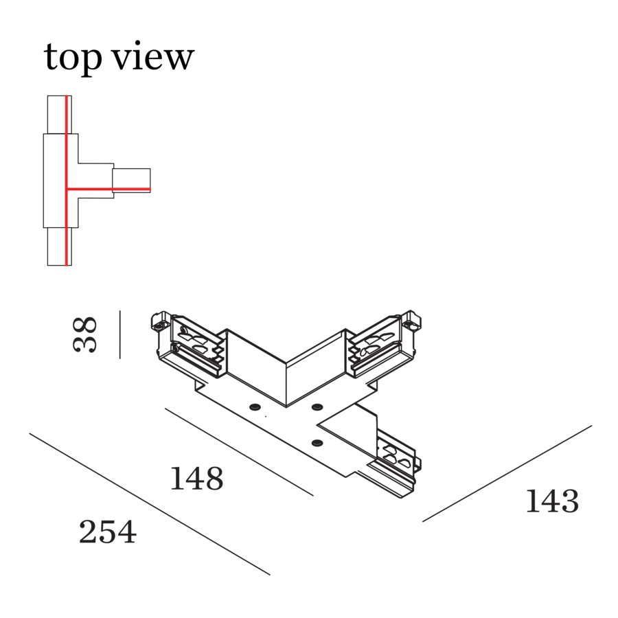 3-Phase Track T-Connector 1.0 - Image 3