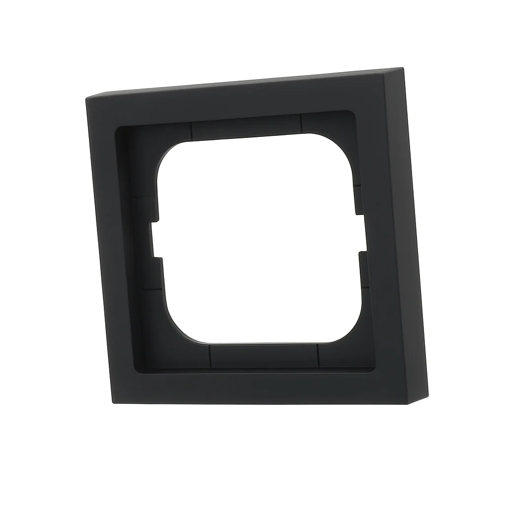 Abdeckrahmen 1-fach schwarz matt - future® linear - matt 1721-885K - Image 2