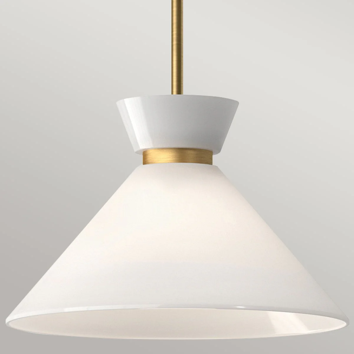 Alora Halston 1 l Pendant - Gebürstetes Gold - Image 3
