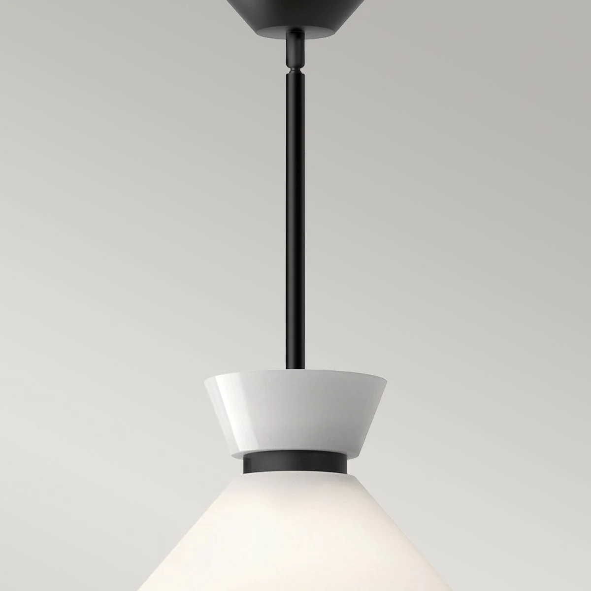 Alora Halston 1 lt Pendelleuchte - Matt Schwarz - Image 7