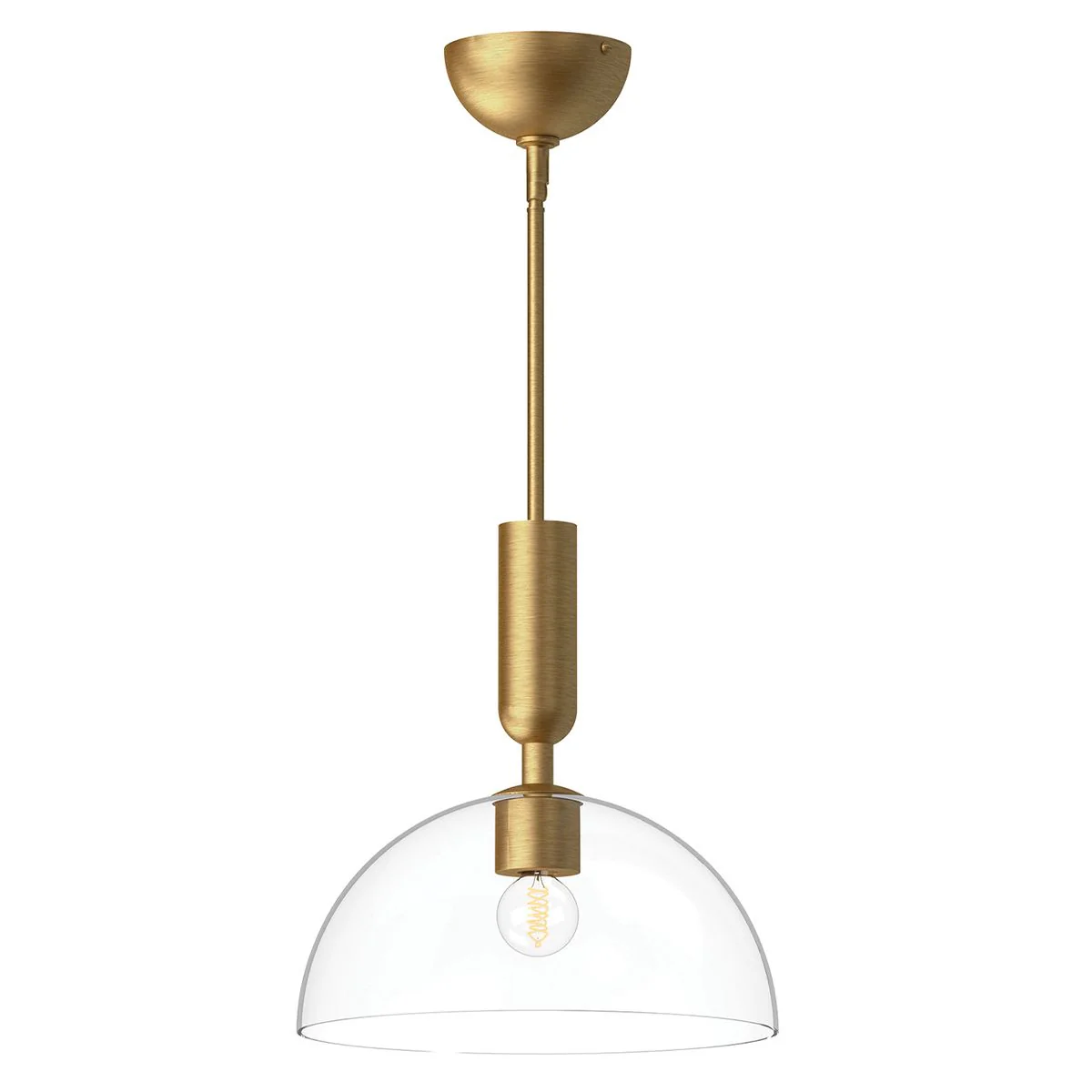 Alora Mood Jude 1 lt Pendelleuchte - Gebürstetes Gold