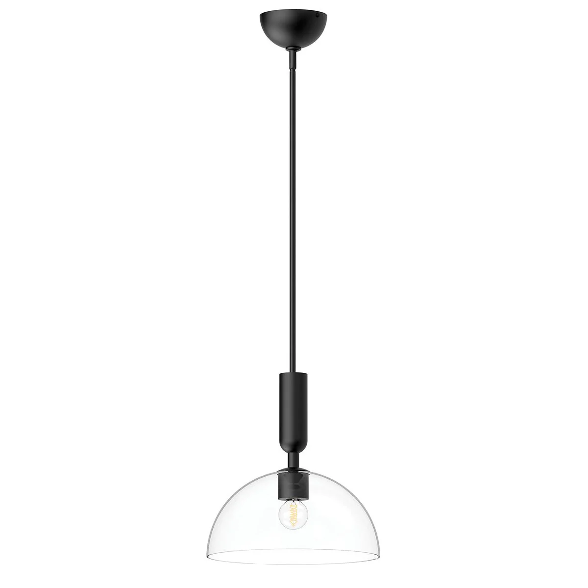 Alora Mood Jude 1 lt Pendelleuchte - Matt Schwarz - Image 4