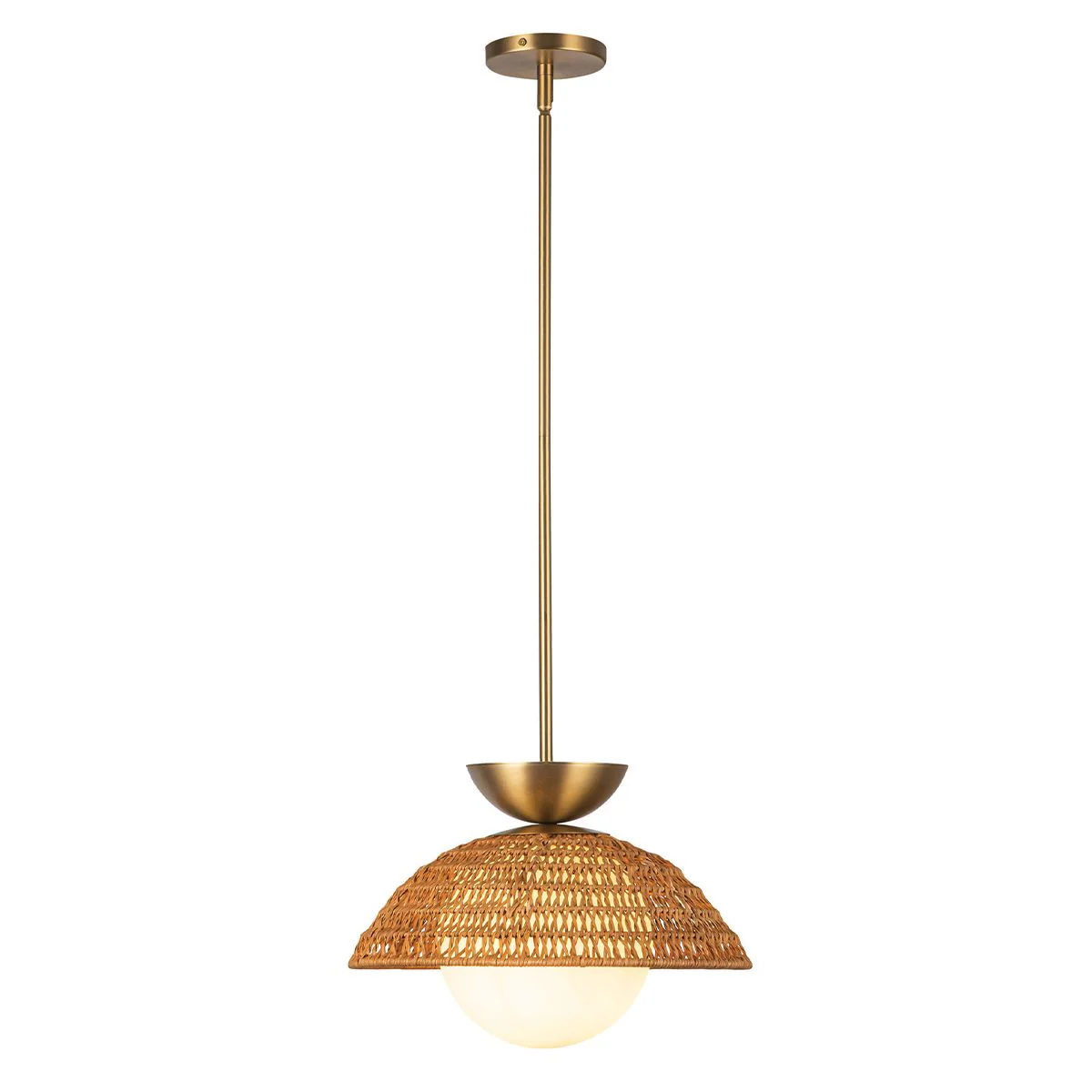 Alora Mood Perth 1 lt Pendelleuchte - Gebürstetes Gold