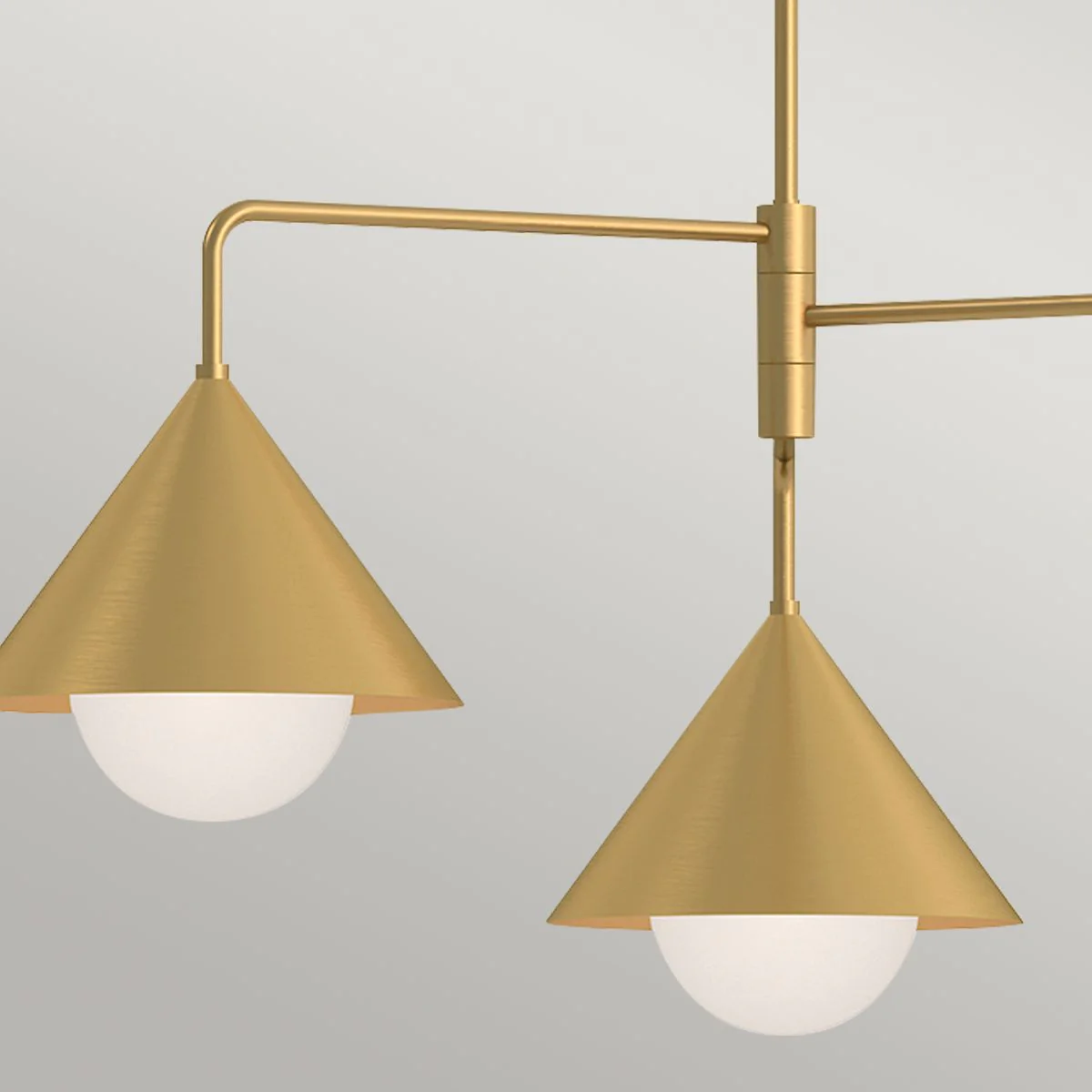 Alora Mood Remyck 3 lt Chandelier - Brushed - Image 6