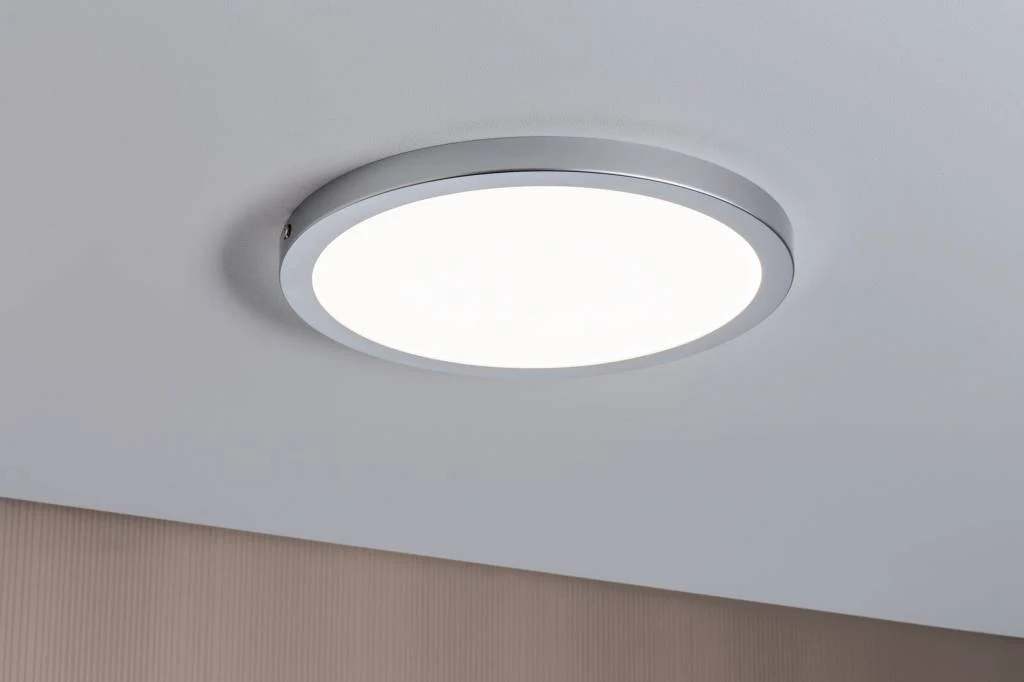 Atria LED Panel rund 19W Chrom matt Deckenlampe - Image 2