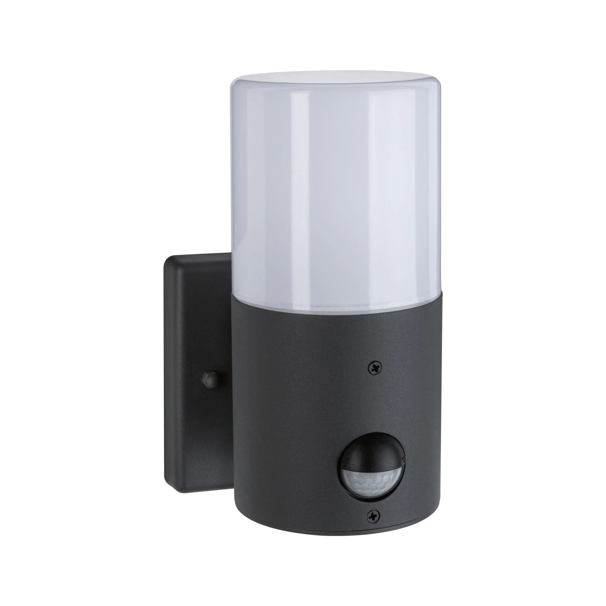 Außenwandleuchte Tubs Bewegungsmelder IP44 rund 105x130mm max. 15W 230V Grau matt Metall/Kunststoff - Image 7