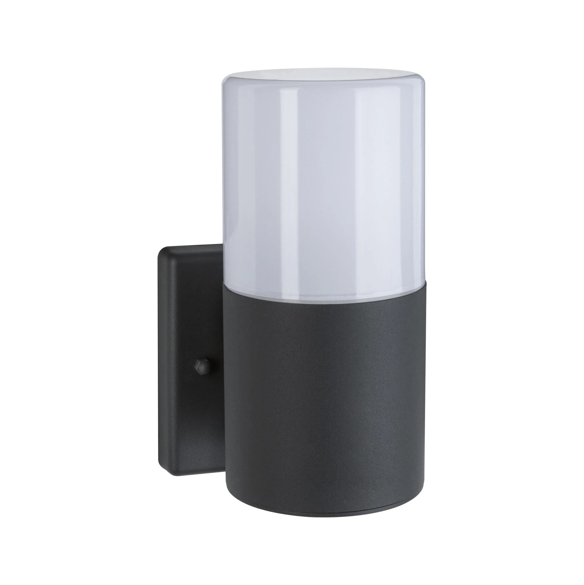 Außenwandleuchte Tubs IP44 rund 105x123mm max. 15W 230V Grau matt Metall/Kunststoff - Image 7