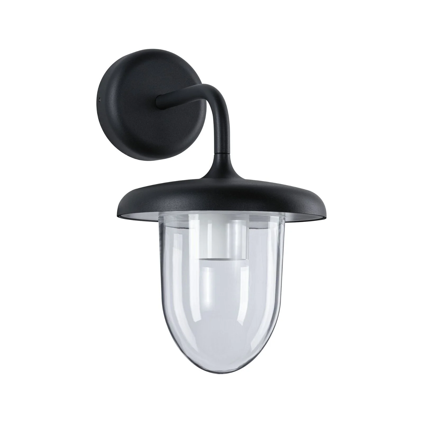 Außenwandleuchte Vintario IP44 rund 180x250mm max. 20W 230V Anthrazit Aluminium Wandaufbauleuchte