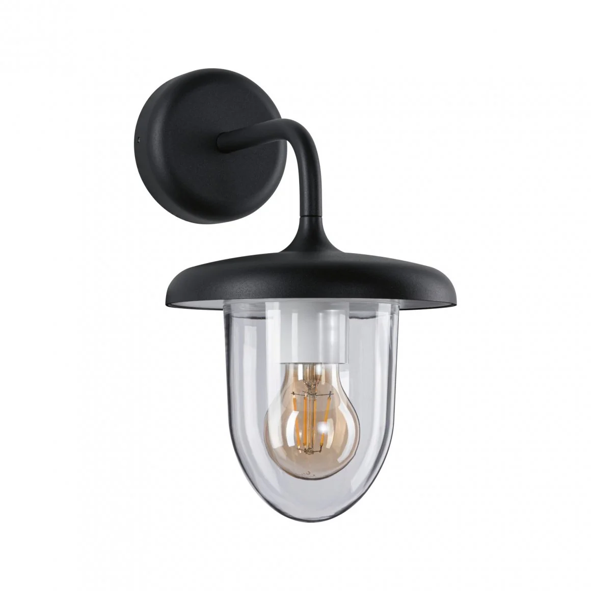 Außenwandleuchte Vintario IP44 rund 180x250mm max. 20W 230V Anthrazit Aluminium Wandaufbauleuchte - Image 5