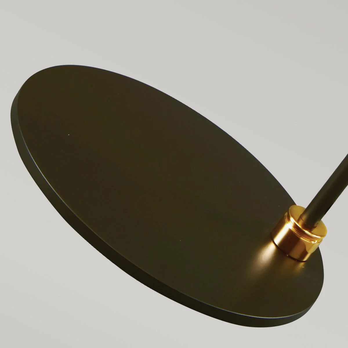 Balance 1-flammige Tischlampe - Schwarz/Poliertes Messing mit schwarzem Schirm - Image 5