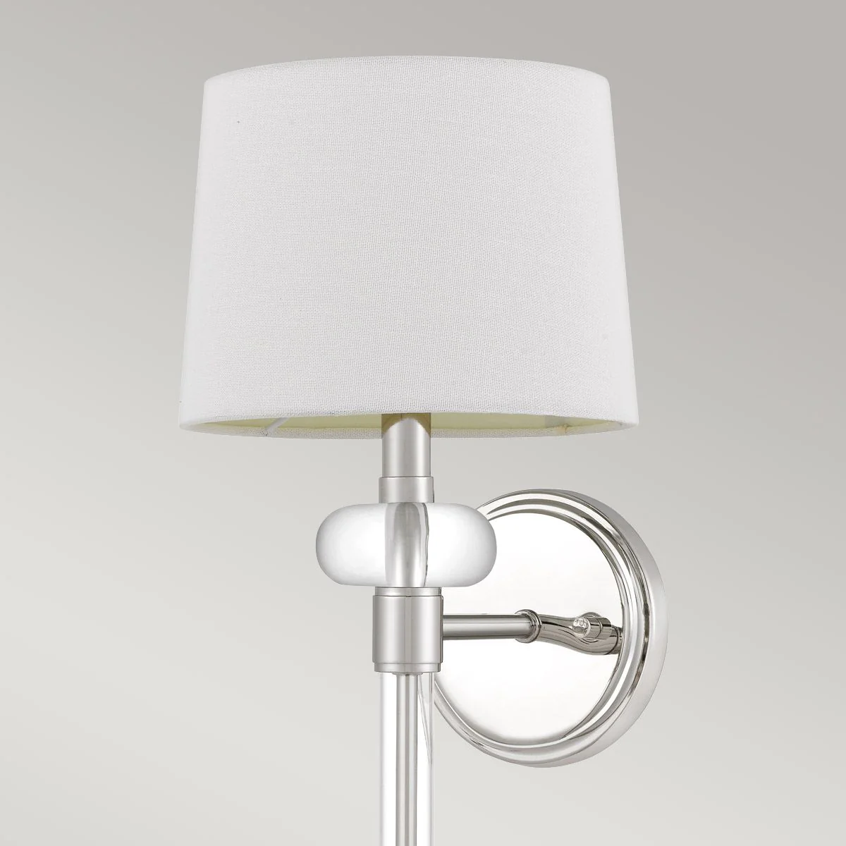 Barbour 1-flammige Wandleuchte - Poliertes Nickel - Image 3