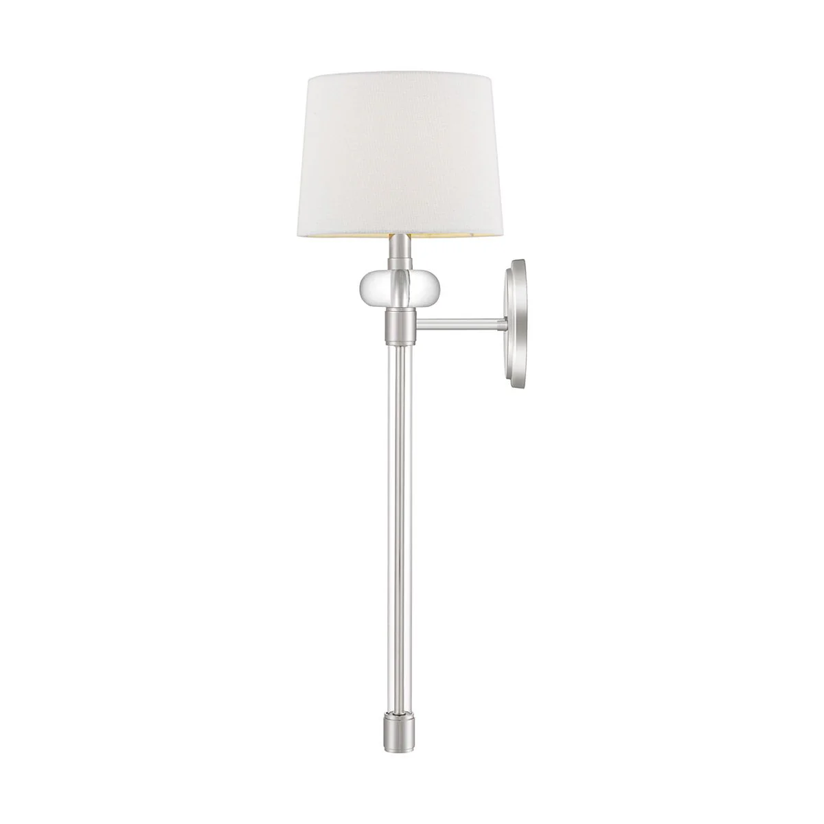 Barbour 1-flammige Wandleuchte - Poliertes Nickel - Image 5