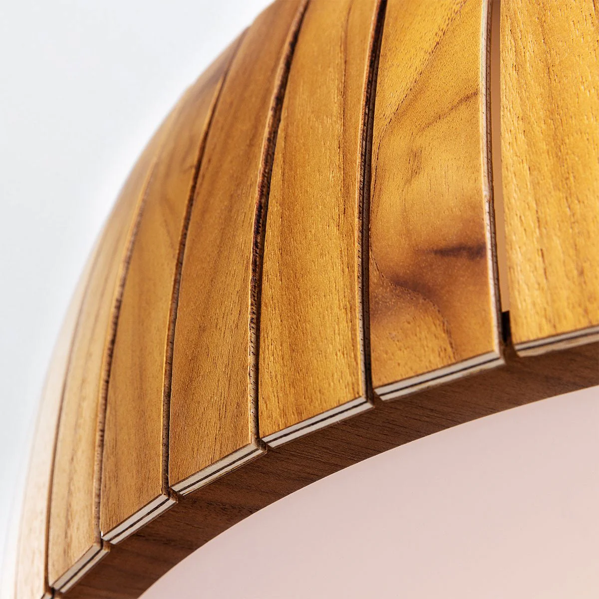 Barrel LED Deckenlampe aus Teakholz - Image 6