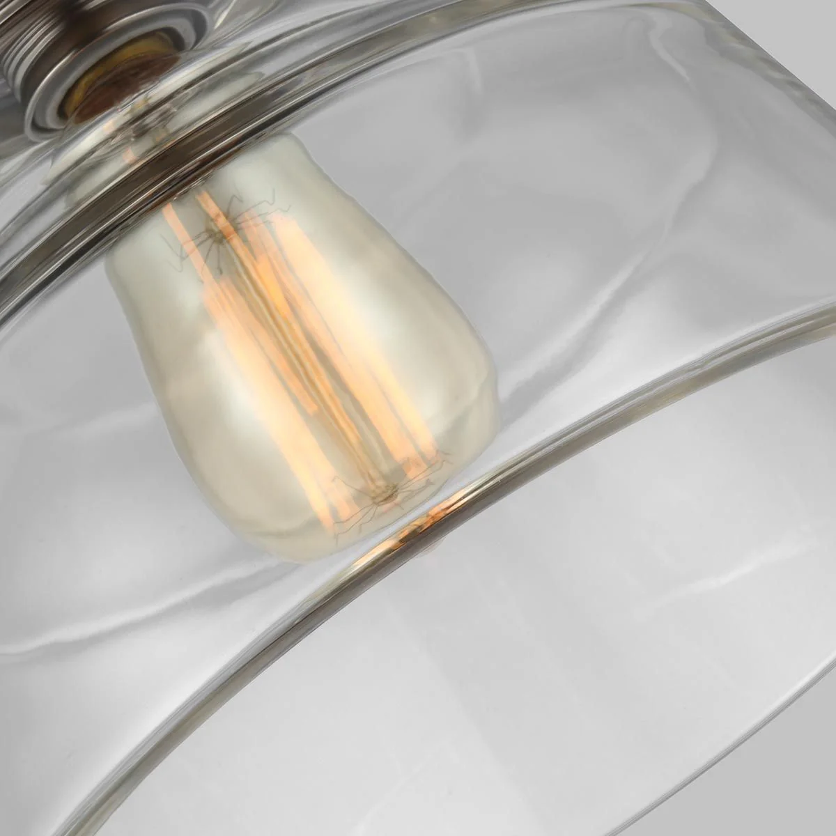 Baskin 1-flammige Pendelleuchte - Poliertes Nickel - Image 4