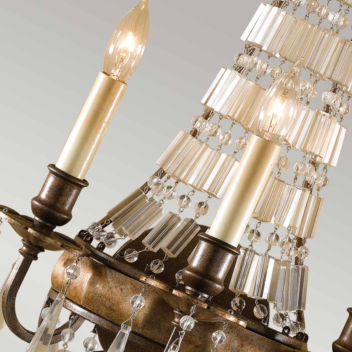 Bellini 3-flammige Wandleuchte - Oxidierte Bronze/Britische Bronze - Image 4