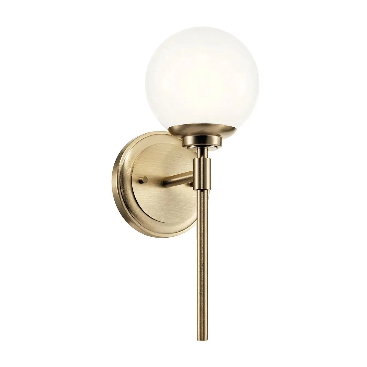 Benno 1 l Wandleuchte - Champagnerbronze