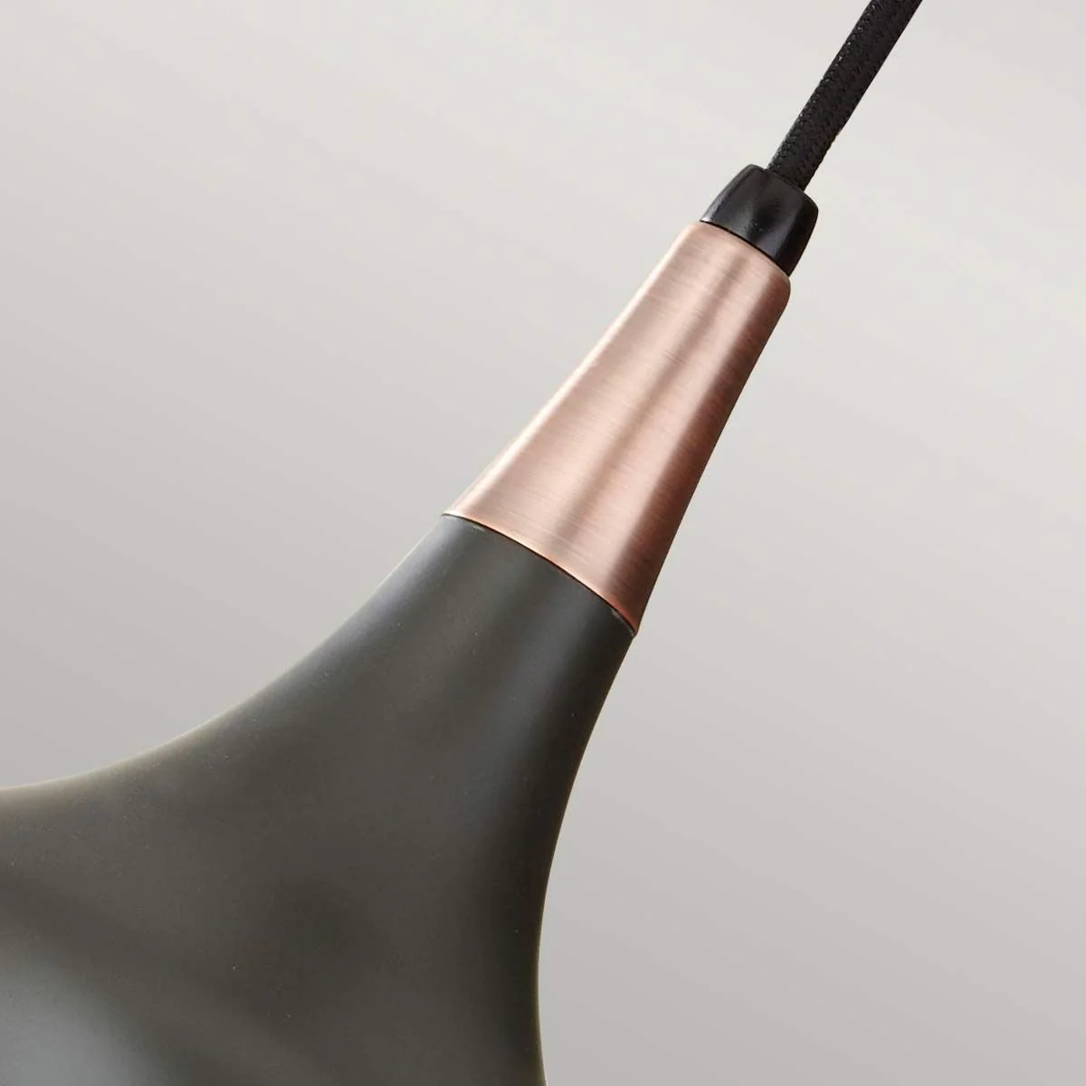 Beso 1-flammige Mini-Pendelleuchte - Dunkle Bronze - Image 3
