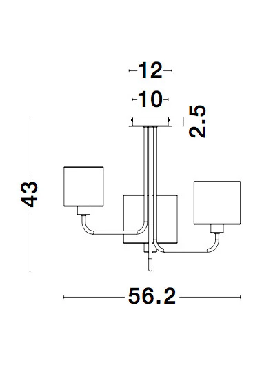 BITONTO Pendelleuchte  5620 mm dimmbar - Image 6