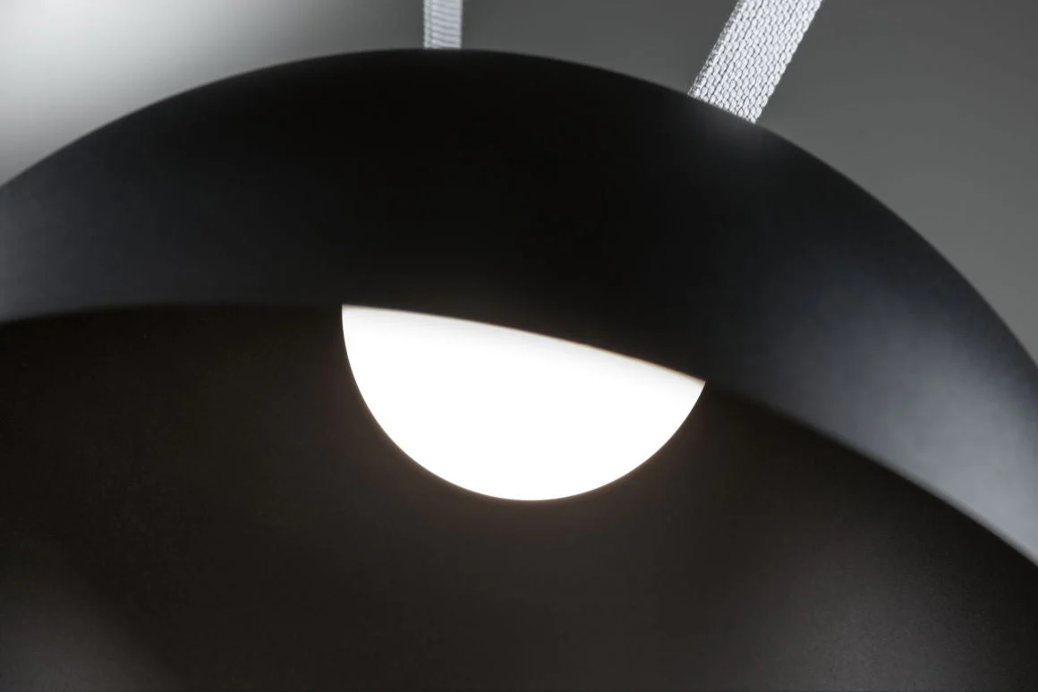 ULine LED Pendelleuchte Bol 300mm 12W Schwarz - Image 6
