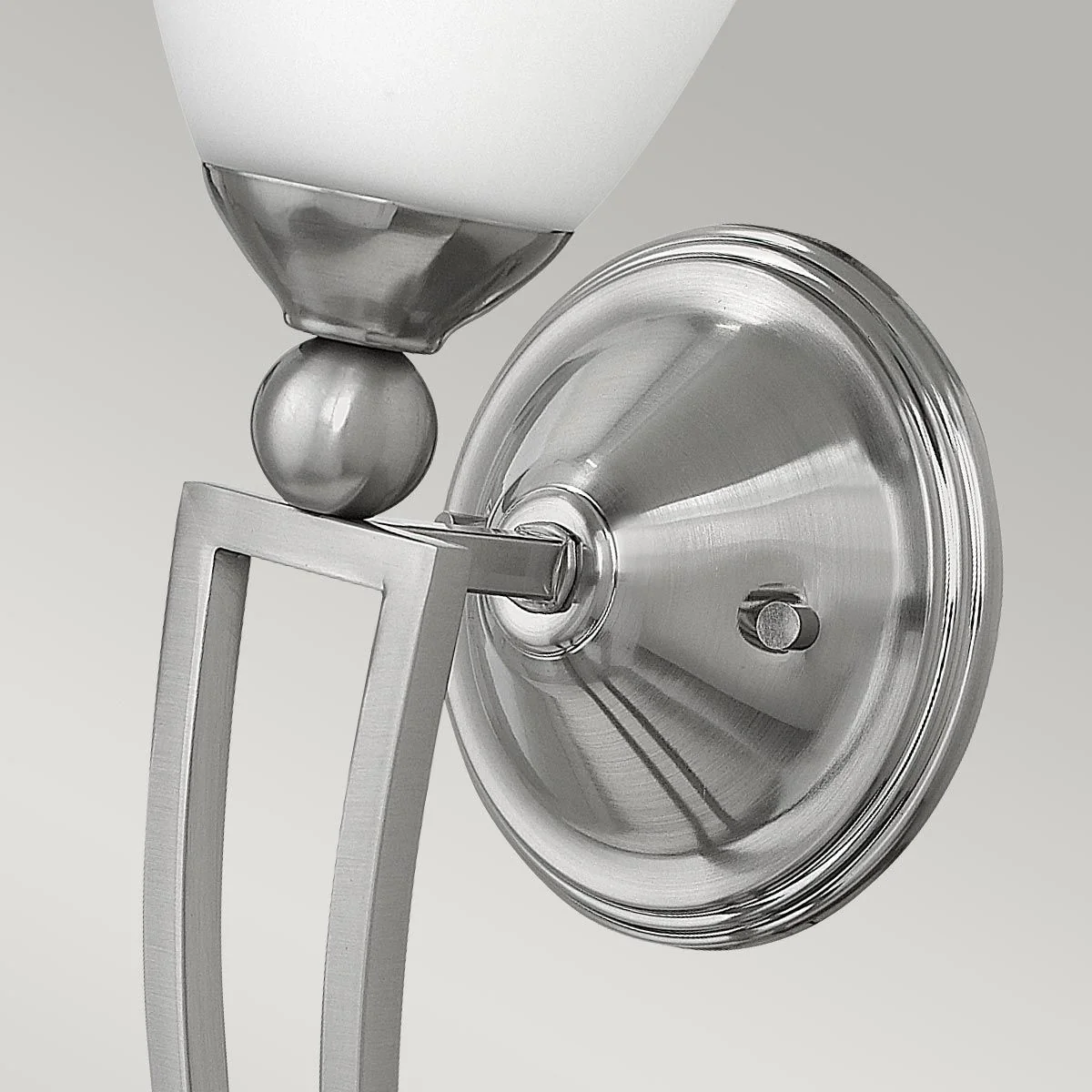 Bolla 1-flammige Wand-Torchiere - Gebürstetes Nickel - Image 2