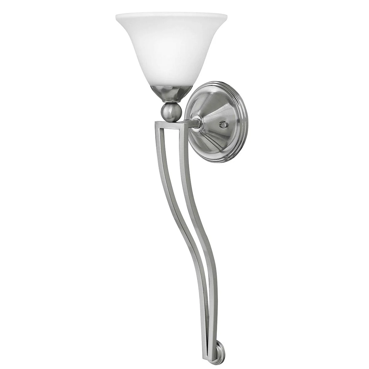 Bolla 1-flammige Wand-Torchiere - Gebürstetes Nickel - Image 5