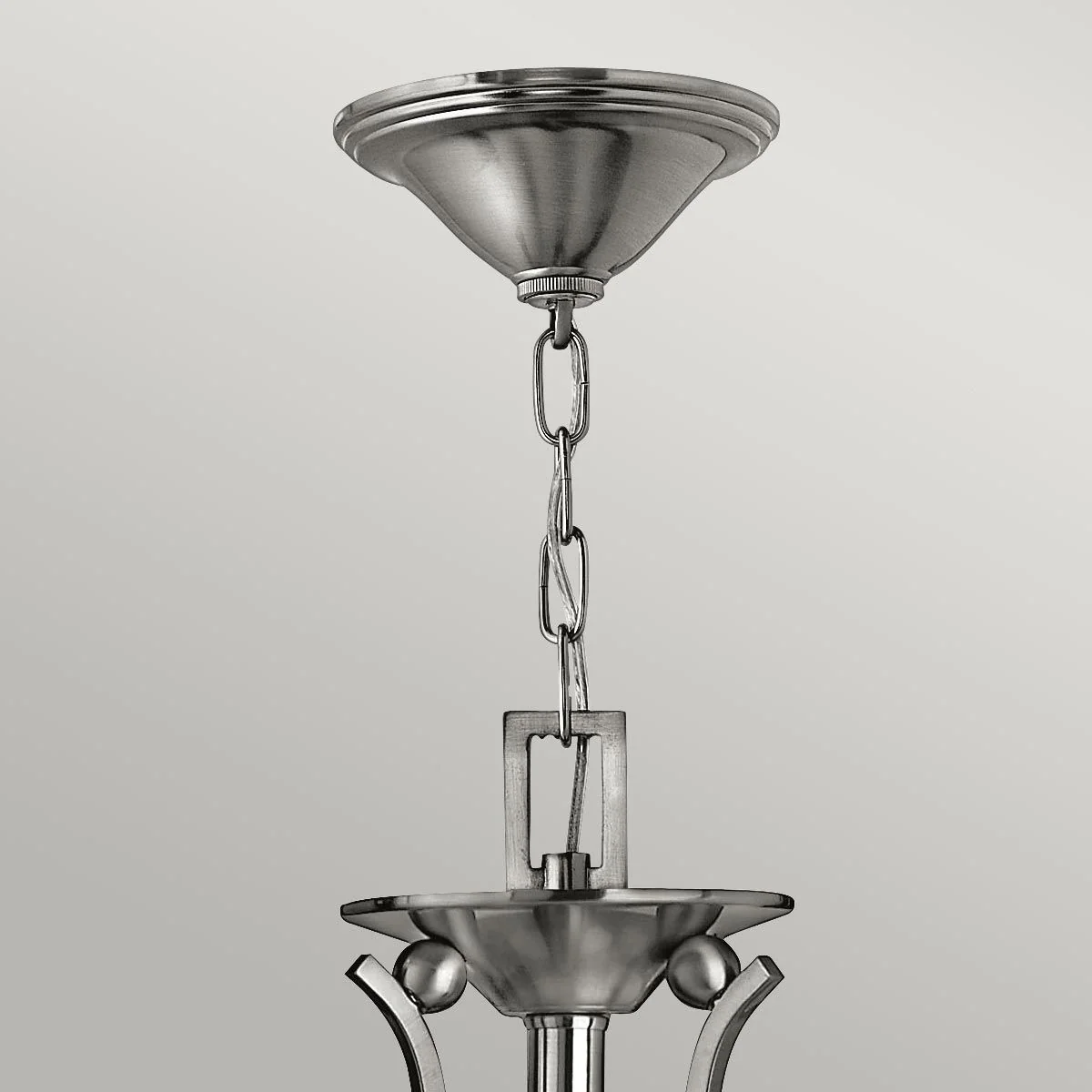 Bolla Kronleuchter mit 3 Lichtern, gebürstetes Nickel - Image 3