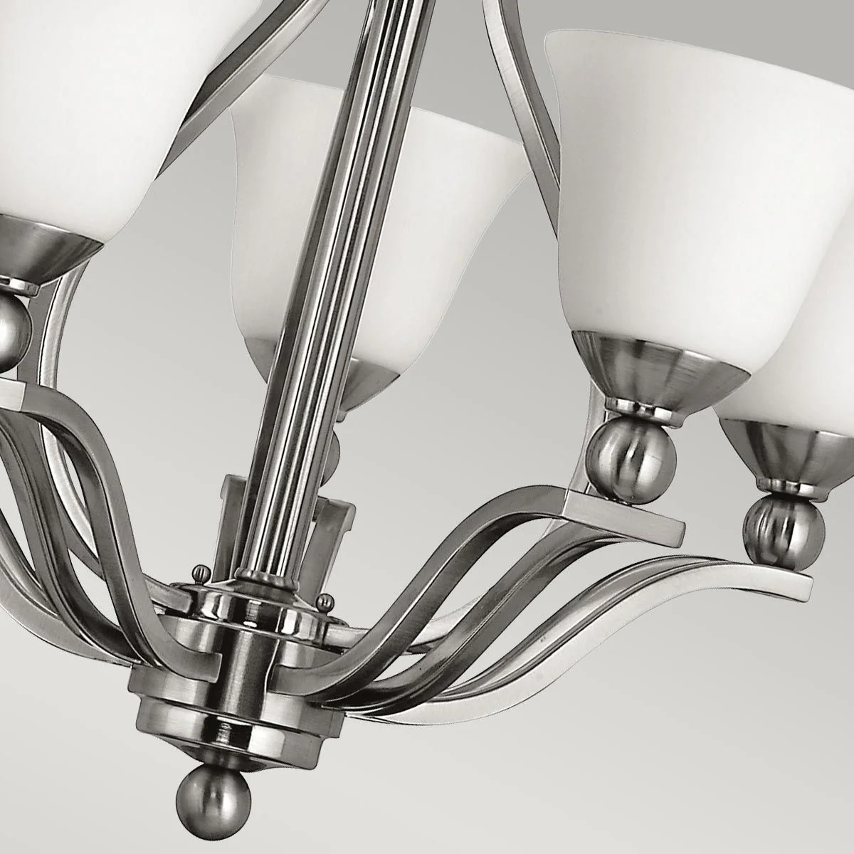 Bolla Kronleuchter mit 5 Lichtern, gebürstetes Nickel - Image 3