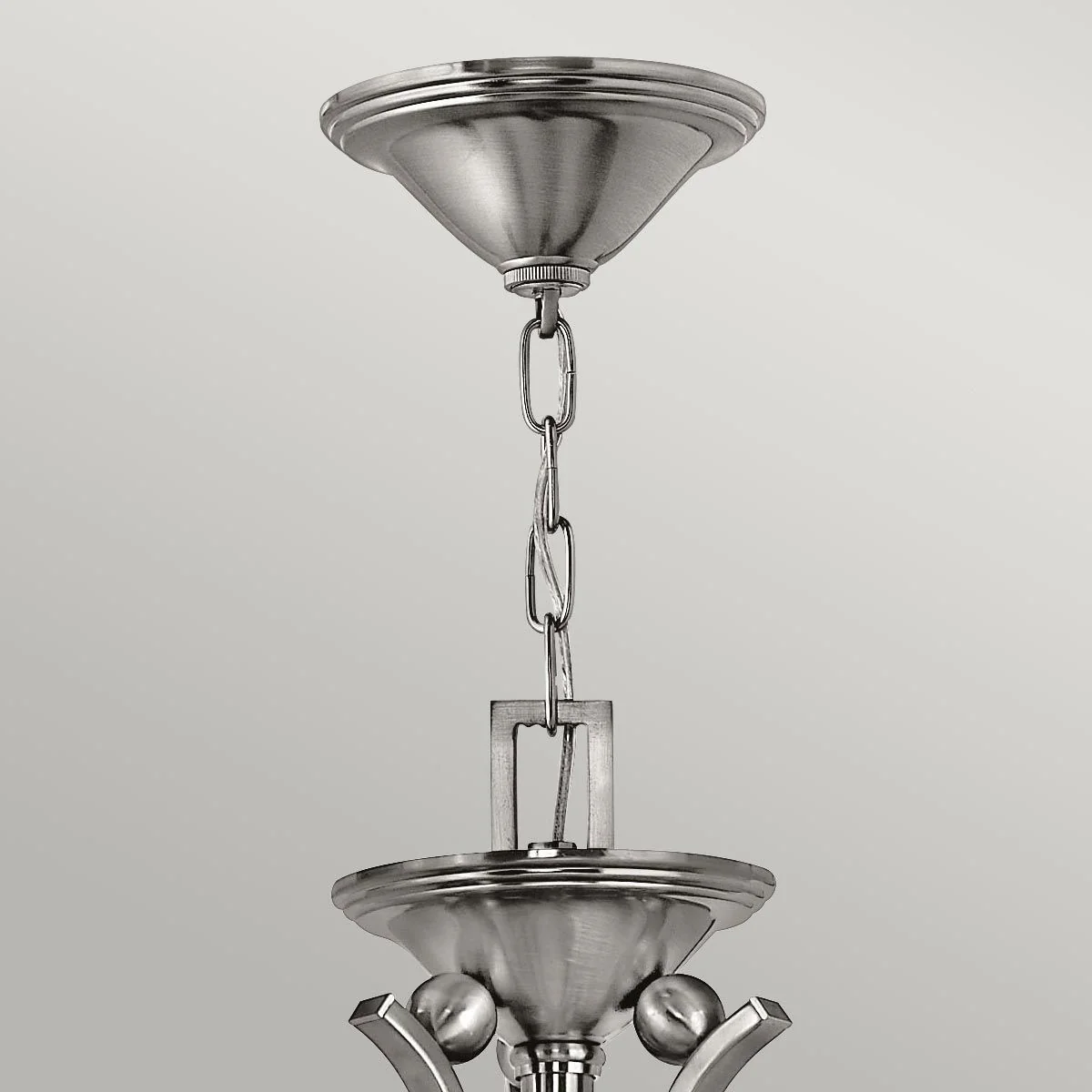 Bolla Kronleuchter mit 5 Lichtern, gebürstetes Nickel - Image 4