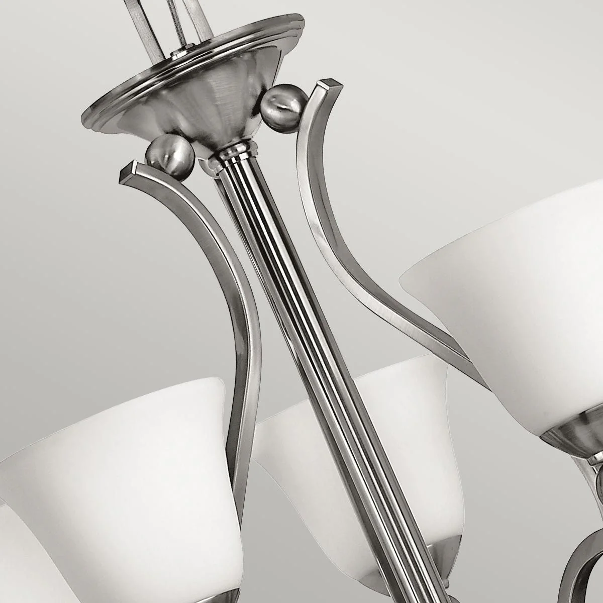 Bolla Kronleuchter mit 5 Lichtern, gebürstetes Nickel - Image 5