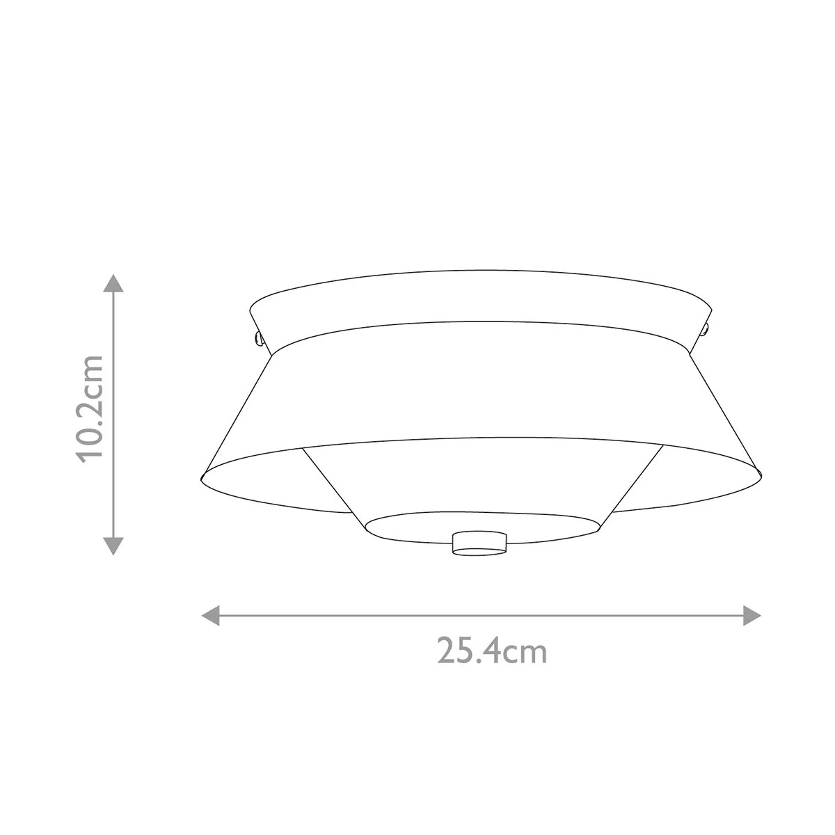 Bowtie 2lt Flush - Mattschwarz - Image 6
