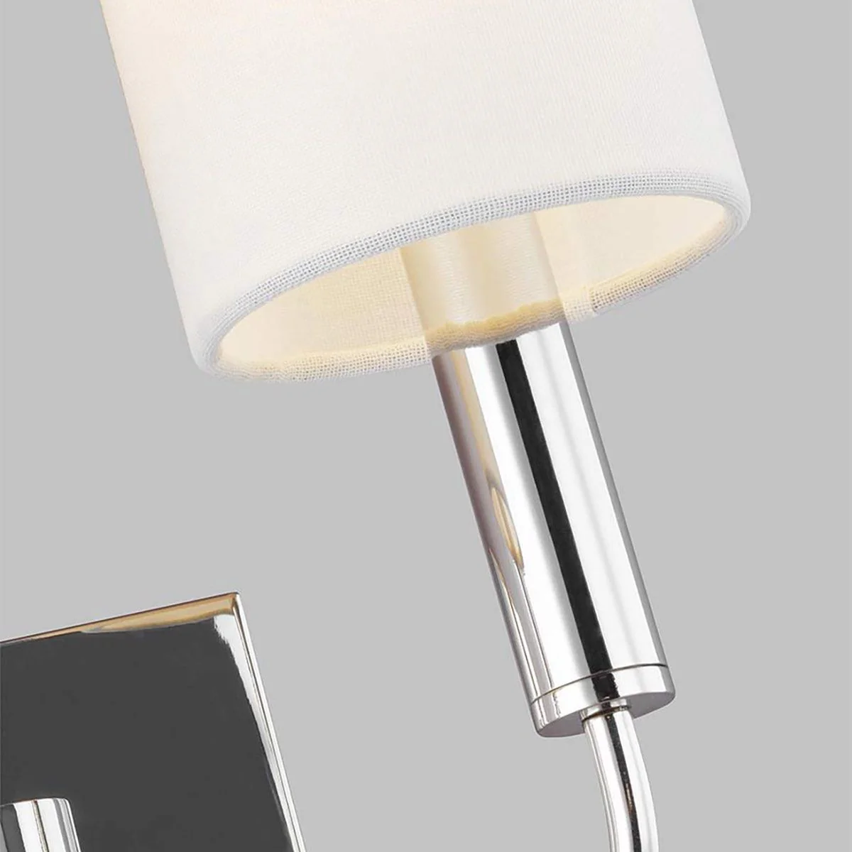 Brianna 2-flammige Wandleuchte - Poliertes Nickel - Image 5