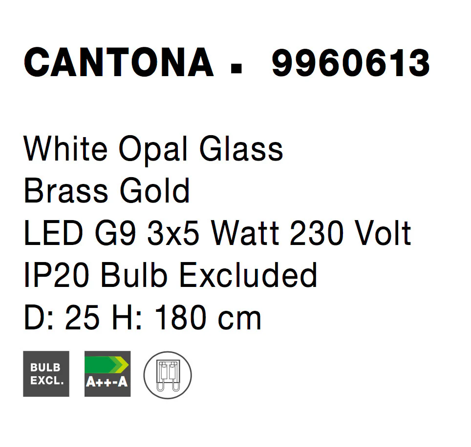 CANTONA Pendelleuchte  250 mm dimmbar - Image 6