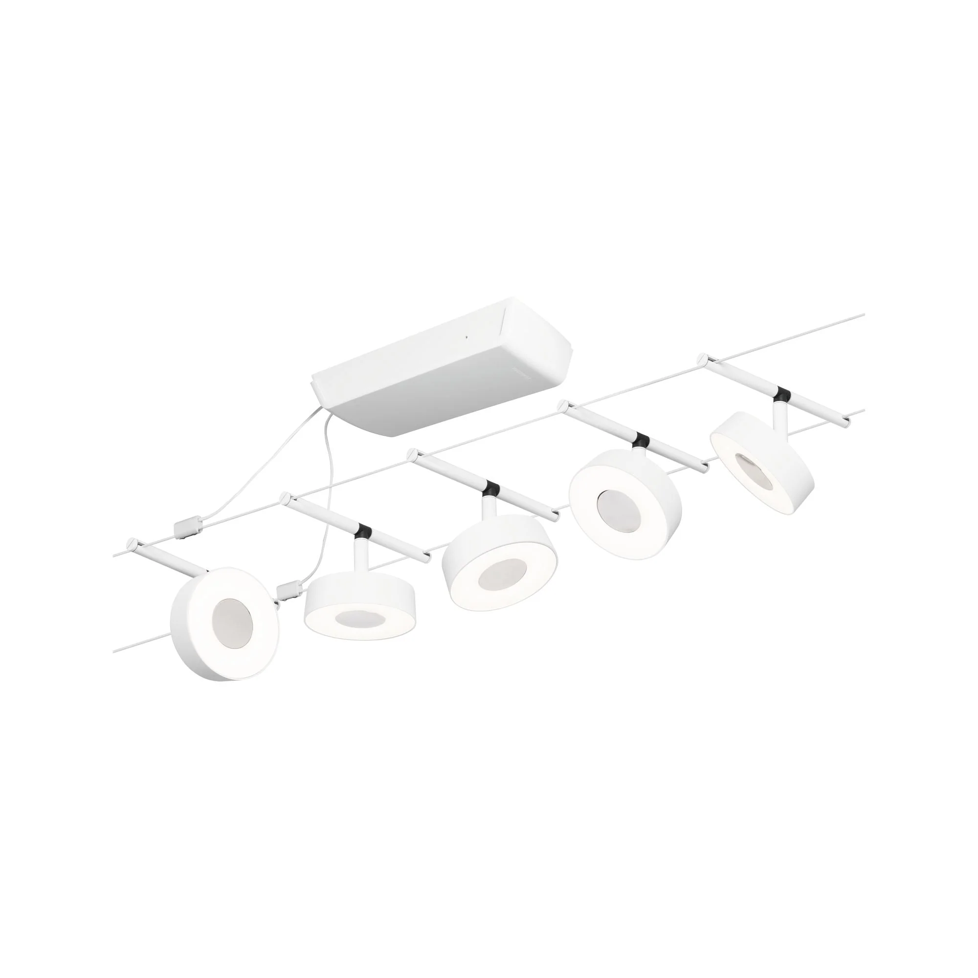 CorDuo Circle Basisset 5x180lm 5x5W 3000K 230/12V Weiß matt - Image 4