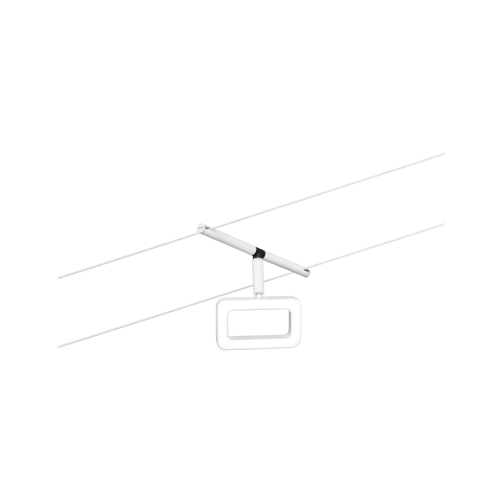 CorDuo Frame Einzelspot 280lm 4,8W 3000K 12V Weiß matt/Chrom - Image 4