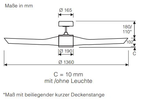 Deckenventilator Eco Revolution - Image 2