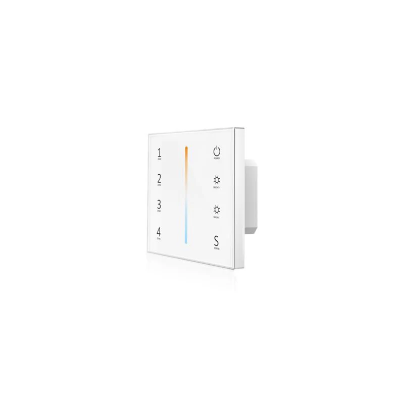 DOTLUX 4Zonen Touchpanel für zweifarbige Empfänger DMX/Fusion-Technologie