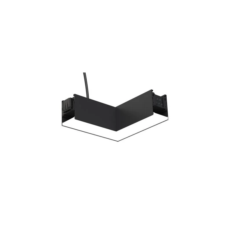 DOTLUX CONNECT Lineare LED-Leuchte Ecke Links m. Einspeiserkabel 12W 4000K DALI