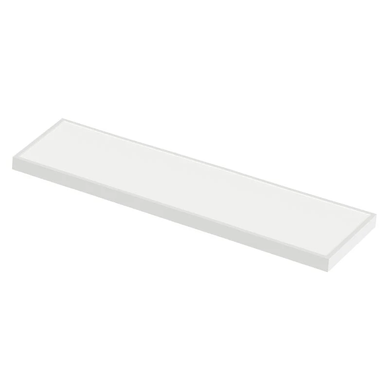 DOTLUX LED-Aufbauleuchte PANELbig-ugr 295x1495mm 38W COLORselect mit 4poligem Stecker für HCL inkl. Netzteil