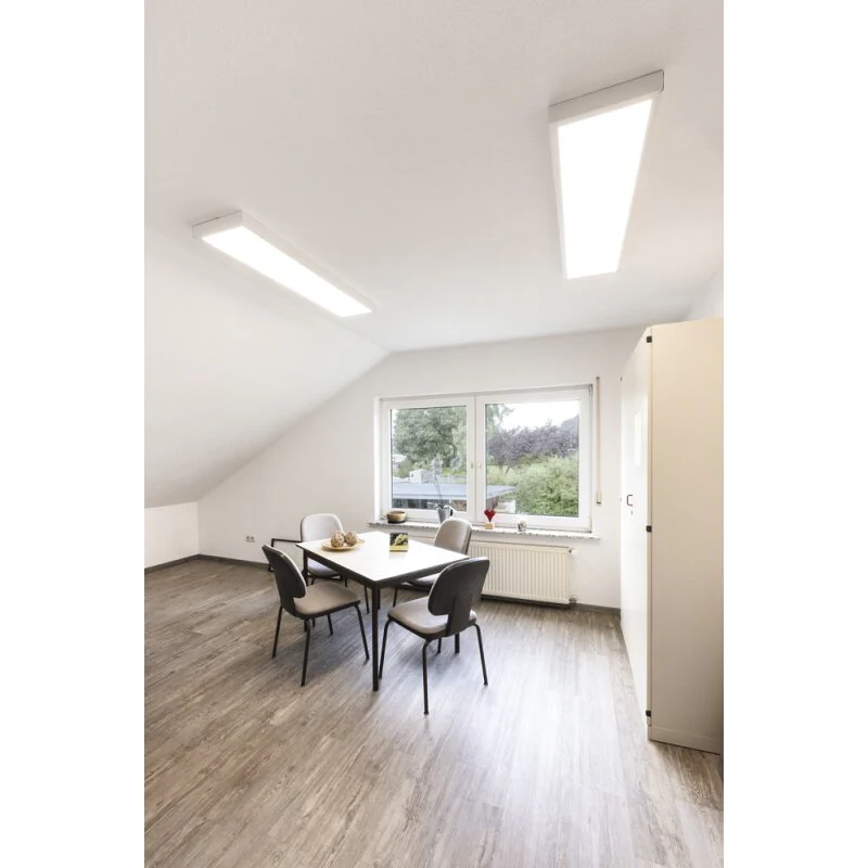 DOTLUX LED-Aufbauleuchte PANELbig-ugr 295x1495mm 38W COLORselect mit 4poligem Stecker für HCL inkl. Netzteil - Image 2