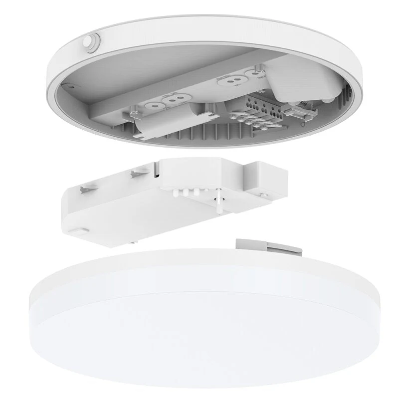 DOTLUX LED-Aufbauleuchte SURFACEdali Ø300x62 22W 3000/4000/5700K COLORselect weiß - Image 4
