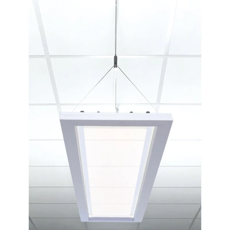 DOTLUX LED-Büroleuchte OFFICE 1200x300mm 54W COLORselect dimmbar 1-10V UGR<19 (inkl. Abhängung) - Image 3
