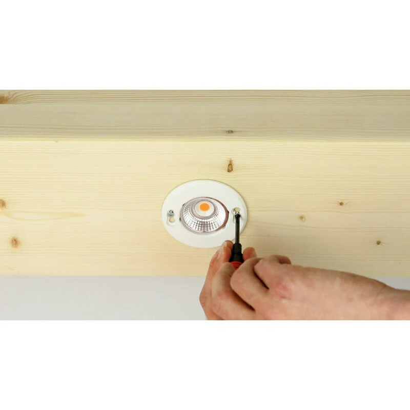 DOTLUX LED-Einbauleuchte MULTISCREW 5W 3000K dimmbar - Image 8