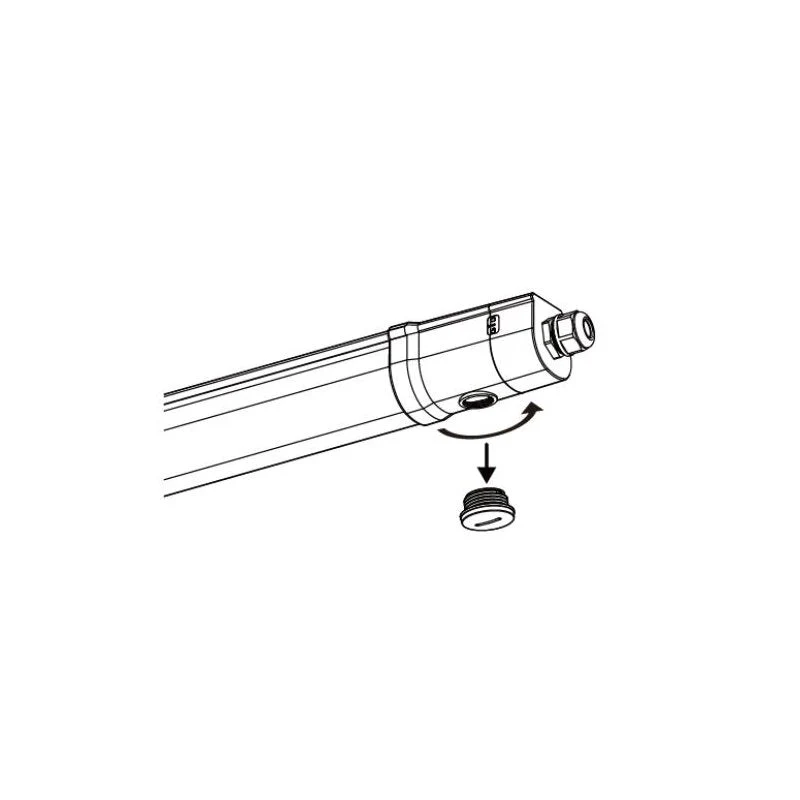 DOTLUX LED-Feuchtraumleuchte MISTRALsmart 22W/30W 4000K POWERselect IP65 1200mm durchverdrahtet - Image 13