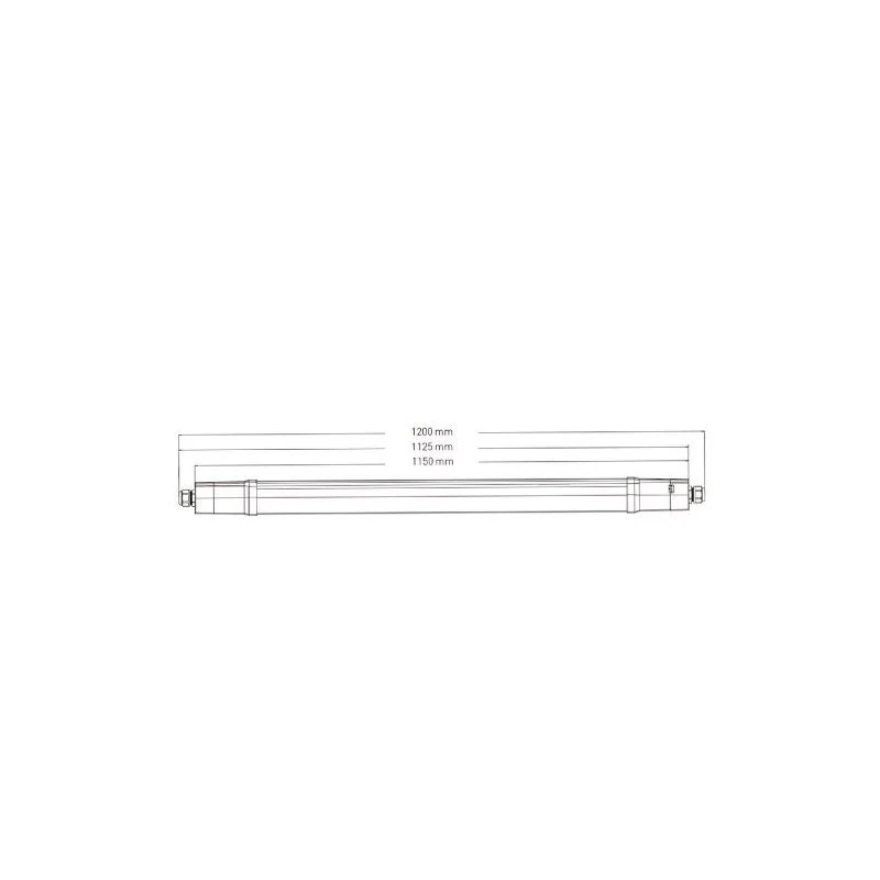 DOTLUX LED-Feuchtraumleuchte MISTRALsmart 28W/40W 4000K POWERselect IP65 1500mm durchverdrahtet - Image 10