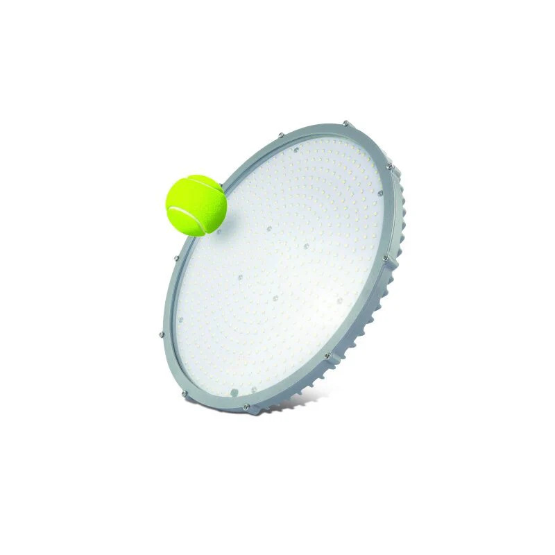 DOTLUX LED-Hallenstrahler LIGHTSHOWERevo-ball 135W 5000K gefrostete Abdeckung ballwurfsicher dimmbar DALI Made in Germany