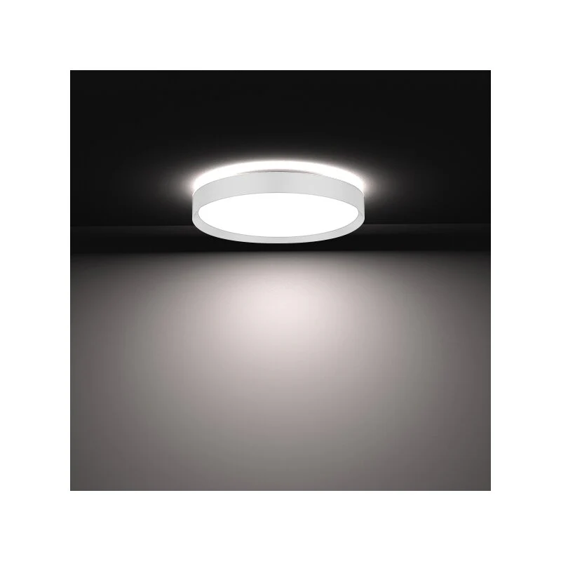 DOTLUX LED-Leuchte DISCugr Ø400mm 40W COLORselect und DALI weiß - Image 2