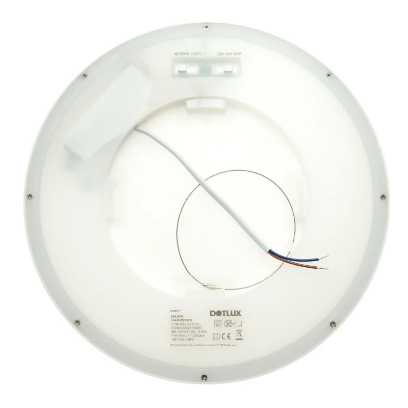 DOTLUX LED-Leuchte GALAXO Ø400 30W COLORselect und Backlight - Image 3