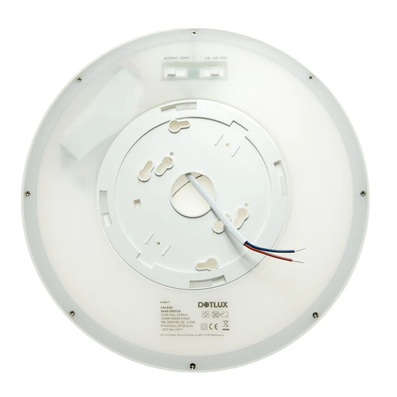 DOTLUX LED-Leuchte GALAXO Ø400 30W COLORselect und Backlight - Image 4