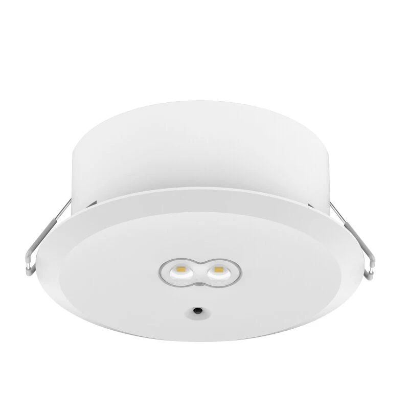 DOTLUX LED-Sicherheitsleuchte EXITtop mit Selbsttest inkl. 2 austauschbaren Linsen weiß 3h