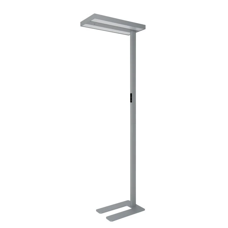 DOTLUX LED-Stehleuchte ASSISTsensor 60W 8750lm 4000K silber 5500lm up / 3250lm down